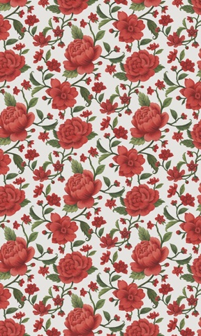 Scarlet Chinoiserie Christmas Collection E