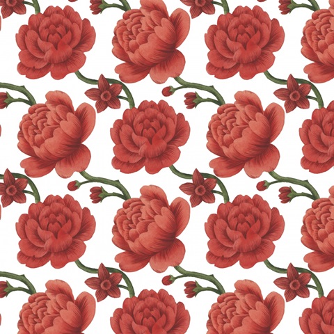 Scarlet Chinoiserie Christmas Collection H