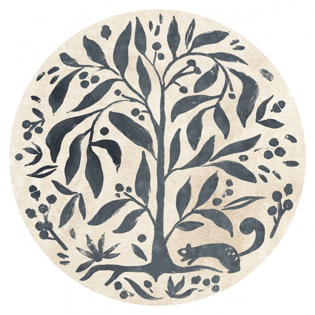 Woodland Woodblock Collection C