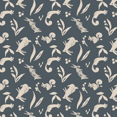 Woodland Woodblock Collection G