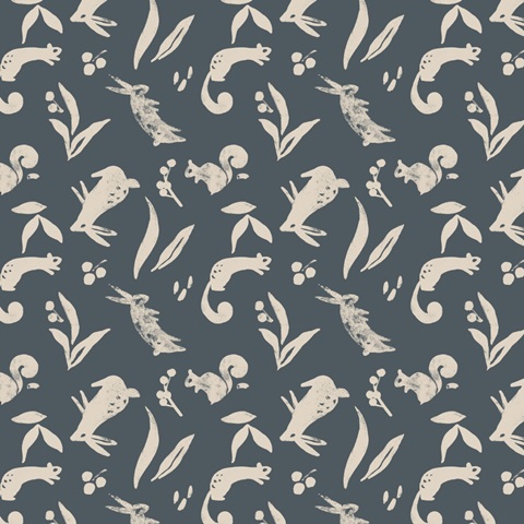 Woodland Woodblock Collection G