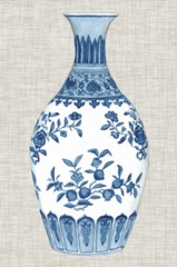Ming Vase on Linen III