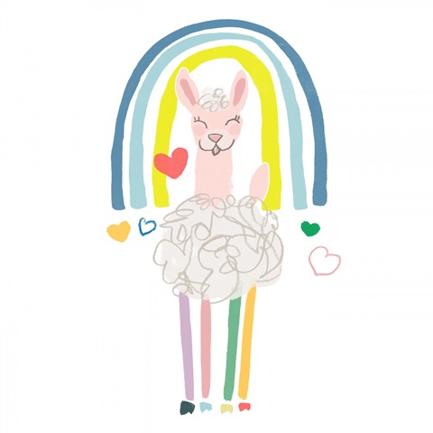 Rainbow Llama IV