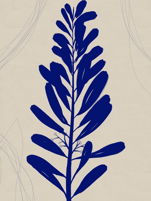 Blue Print Botanical I