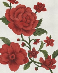 Scarlet Chinoiserie I