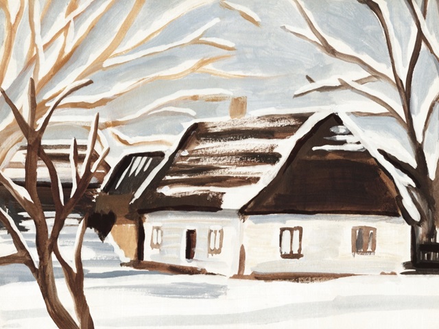 Winter Cottage I