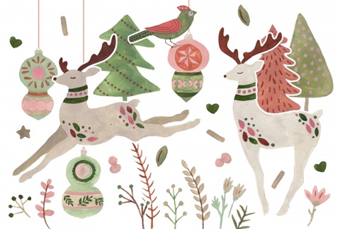 Reindeer Wishes Collection A