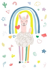 Rainbow Llama Collection B