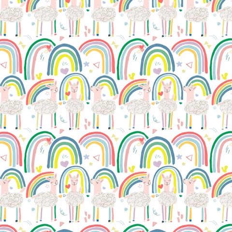 Rainbow Llama Collection F
