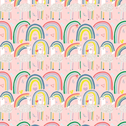 Rainbow Llama Collection G
