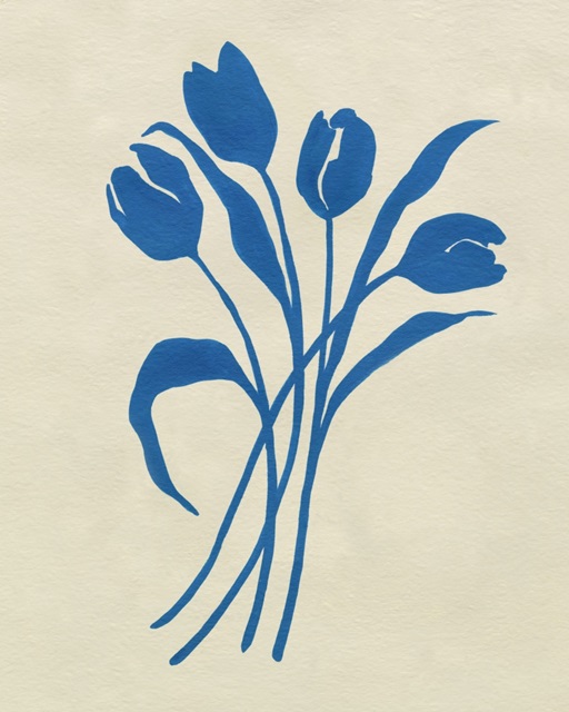 Blue Tulips II