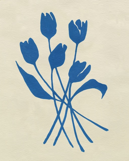 Blue Tulips III