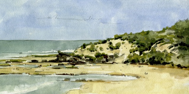 Coastal Sketch II