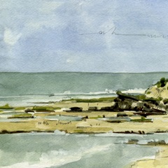 Coastal Sketch V