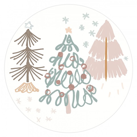 Christmas Tree Sketchbook Collection C