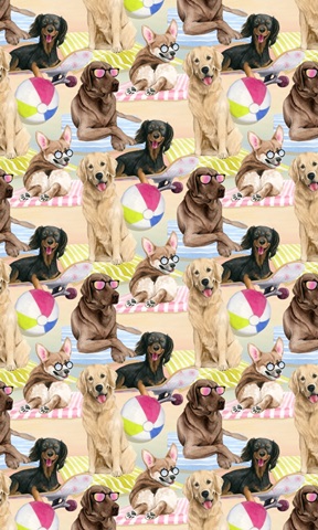 Sun Lovin' Pups Collection E