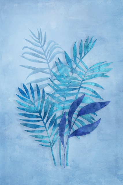 Tropical Night in Blue III