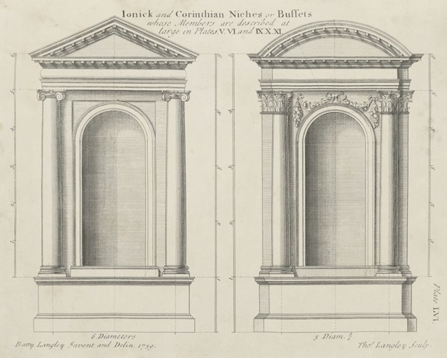 Ionic and Corinthian Niches