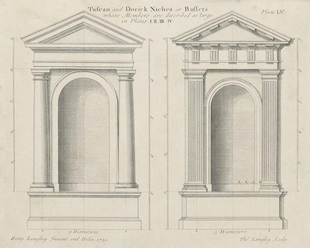 Tuscan and Doric Niches