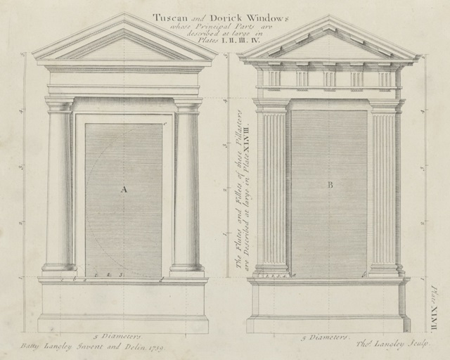 Tuscan and Doric Windows