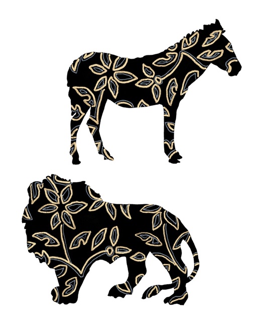 Ornamental Safari Animals I