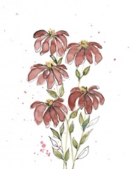 Watercolor Blooms II