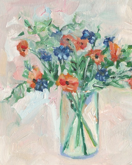 Painterly Soft Bouquet II