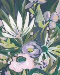 Purple Jungle Garden I