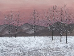 Sunset Snowfall II