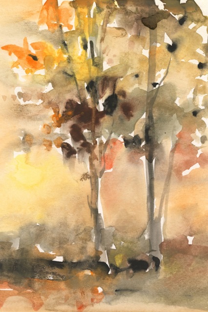 Fall Foliage Watercolor II