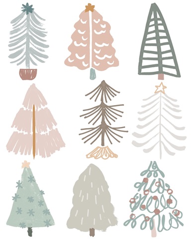 Christmas Tree Sketchbook II