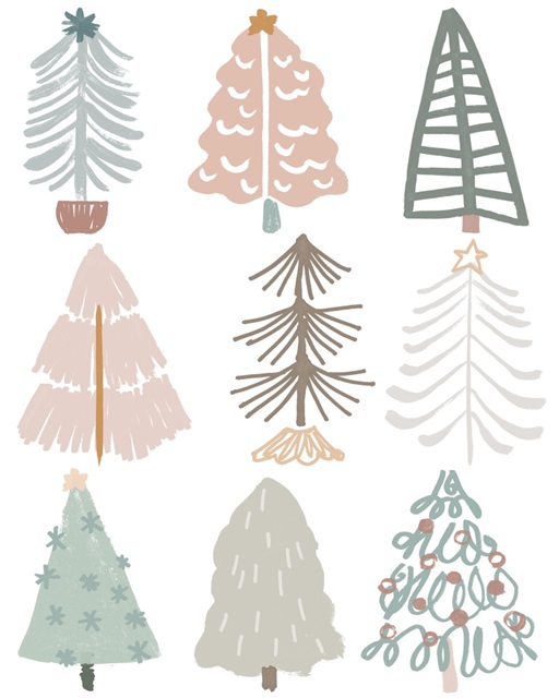 Christmas Tree Sketchbook II