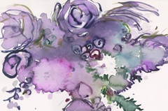 Lavender Floral Splendor II
