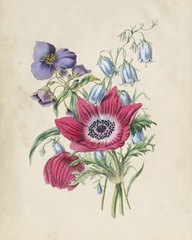 Antique Garden Bouquet I