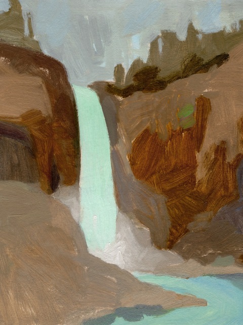 Turquoise Falls I