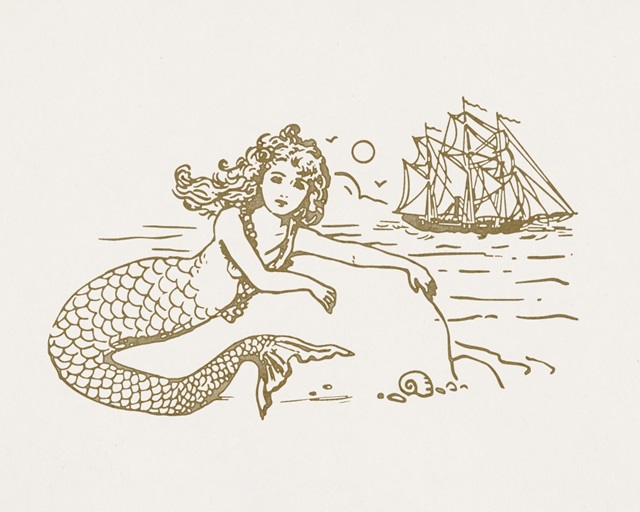 Sunning Mermaid I