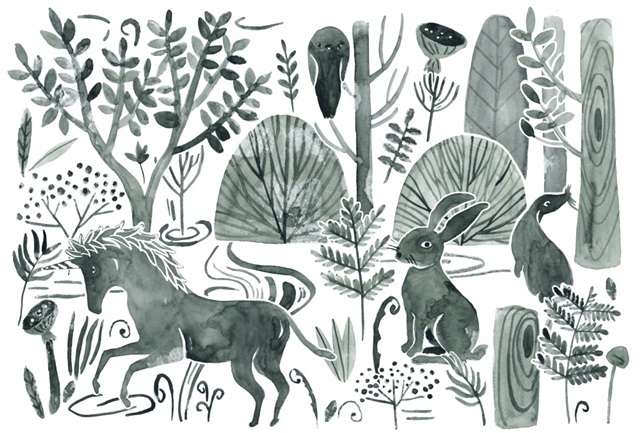 Forest Animals Collection A