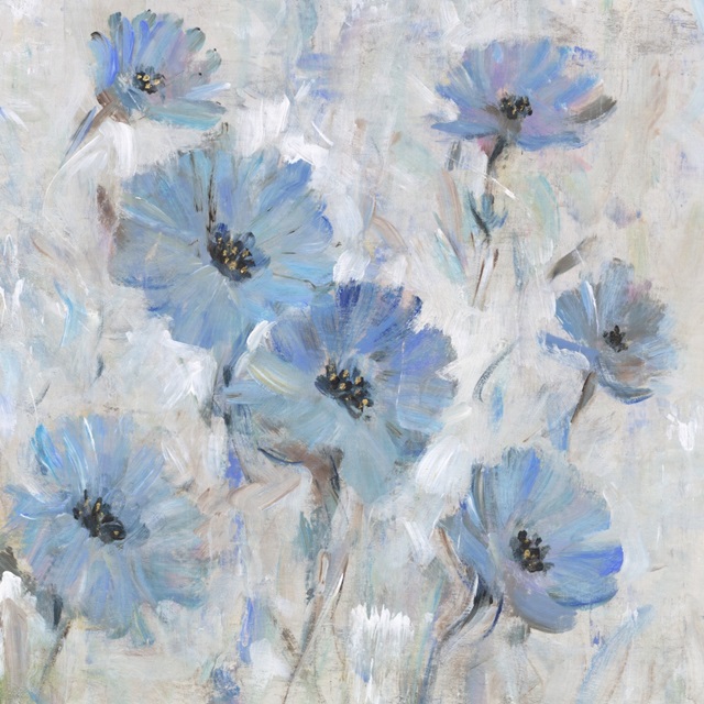 Mix Blue Flowers I