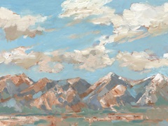Pastel Western Vista I