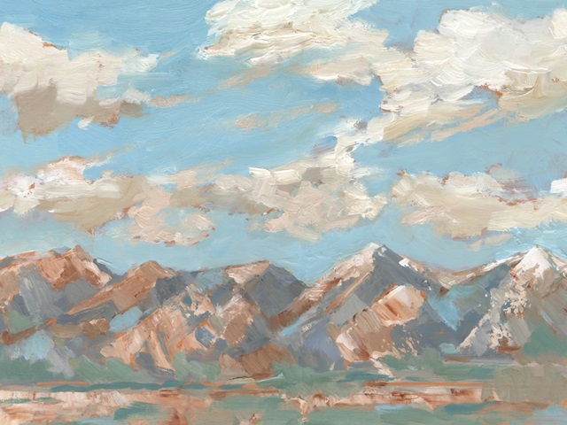 Pastel Western Vista I