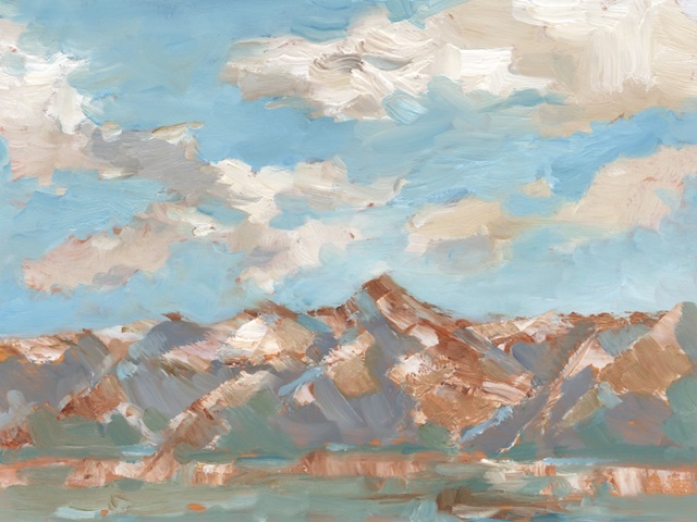 Pastel Western Vista II