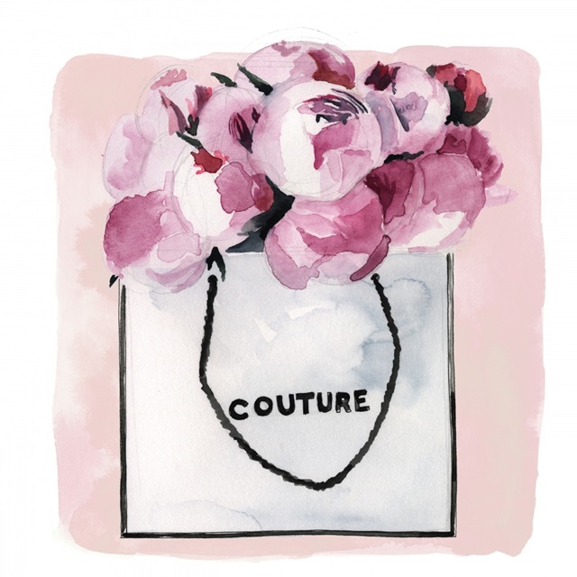 Peonies in Couture II