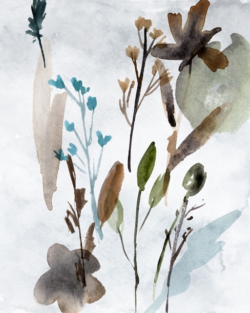 Watercolor Wildflowers III