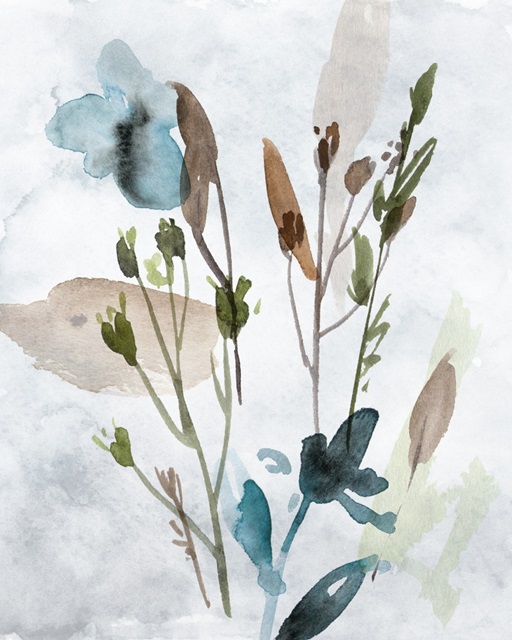 Watercolor Wildflowers IV