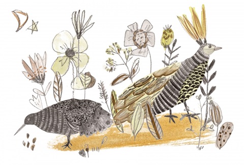 Glowing Garden at Dusk Collection A