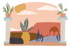 Paper Scene Collection A