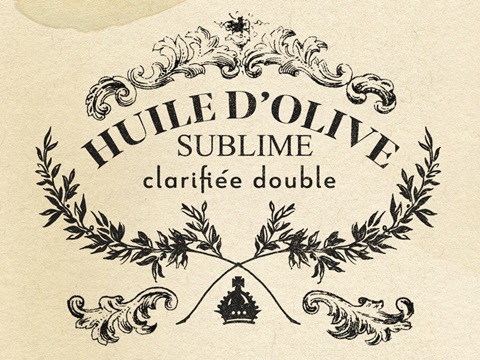 Antique French Label IV