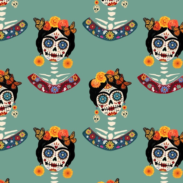 Bright Day of the Dead Collection G