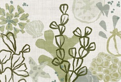 Coral Blockprint Collection A