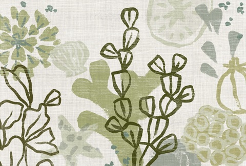 Coral Blockprint Collection A